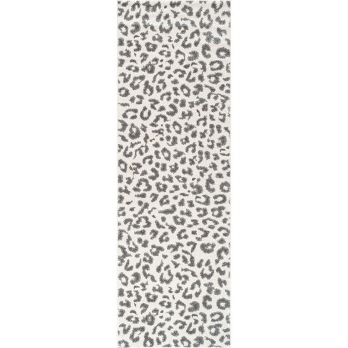 Nuloom Annette Modern Leopard Print Kitchen Runner Rug - Hallway ...