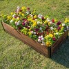 Artloge Large 26 Inch Solid Pinewood Raised Garden Bed Elevated Outdoor Planter Box for Vegetables, Flowers, Herbs, Plants - 3 of 4