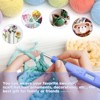 Zcvtbye Rechargeable Lighted Crochet Hook Set with Stitch Counter, 18 Interchangeable Metal Heads, Ergonomic Handle – Gift for Knitters - 2 of 4