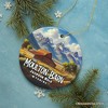 Charming Jackson Hole Mountain Town Ornament, Wyoming Landmark Christmas Gift and  Western Souvenir | OrnamentallyYou - 4 of 4