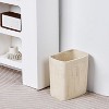 Aoibox Natural Travertine Textures Small Trash Can, 1.8 Gallon Kitchen & Bathroom Garbage Bin, Stylish Wastebasket for Room, Handmade Resin Decor - 3 of 4