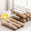 OnDisplay Stackable Acrylic Gravity Egg Tray Holder for Fridge - image 3 of 4