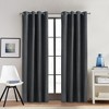 Thermaplus Alpine Blackout Premium Stylish and Functional Grommet Curtain Panel Charcoal - image 2 of 4