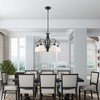 Livex Lighting Brookside 5 - Light Chandelier in  Black - 2 of 4