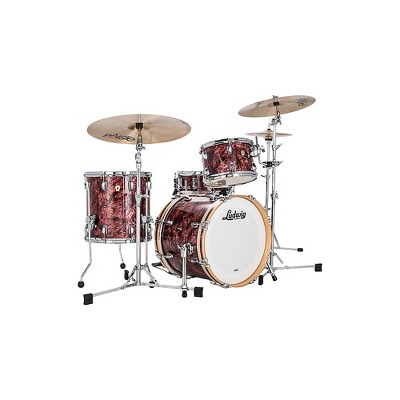 Ludwig Classic Maple 3-Piece Jazzette Shell Pack With 18" Bass Drum Burgundy Pearl