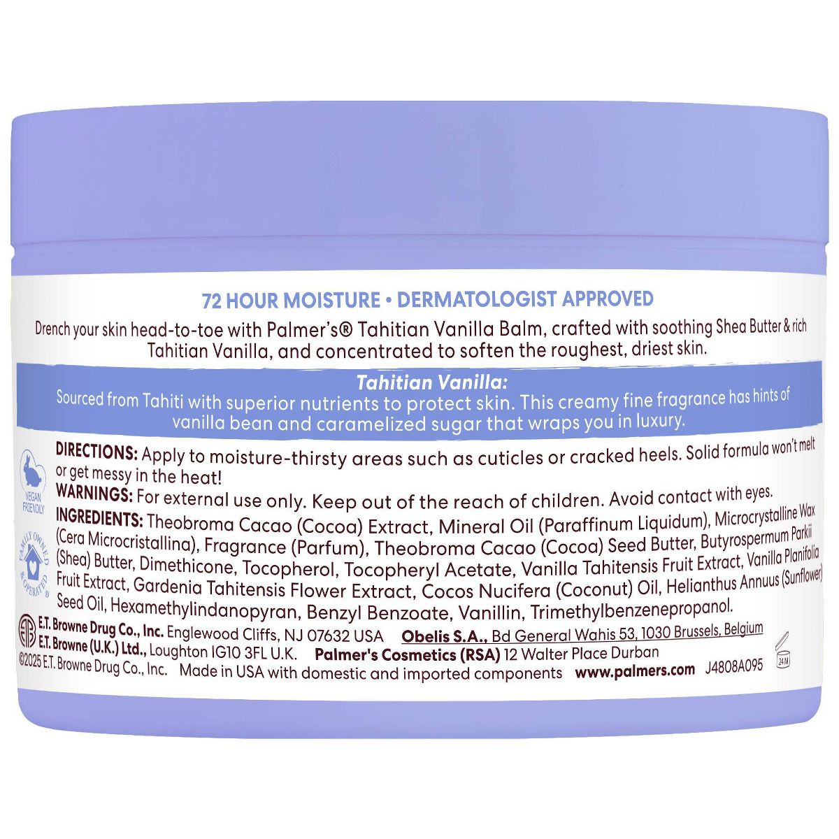 Palmer's Moisture Drenching Solid Hand and Body Lotion - Tahitian Vanilla - 7.25oz - thumbnail 2