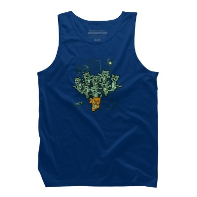 Men's Design By Humans Bad Past Lives By LetterQ Tank Top