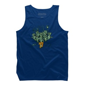 Men's Design By Humans Bad Past Lives By LetterQ Tank Top - 1 of 3