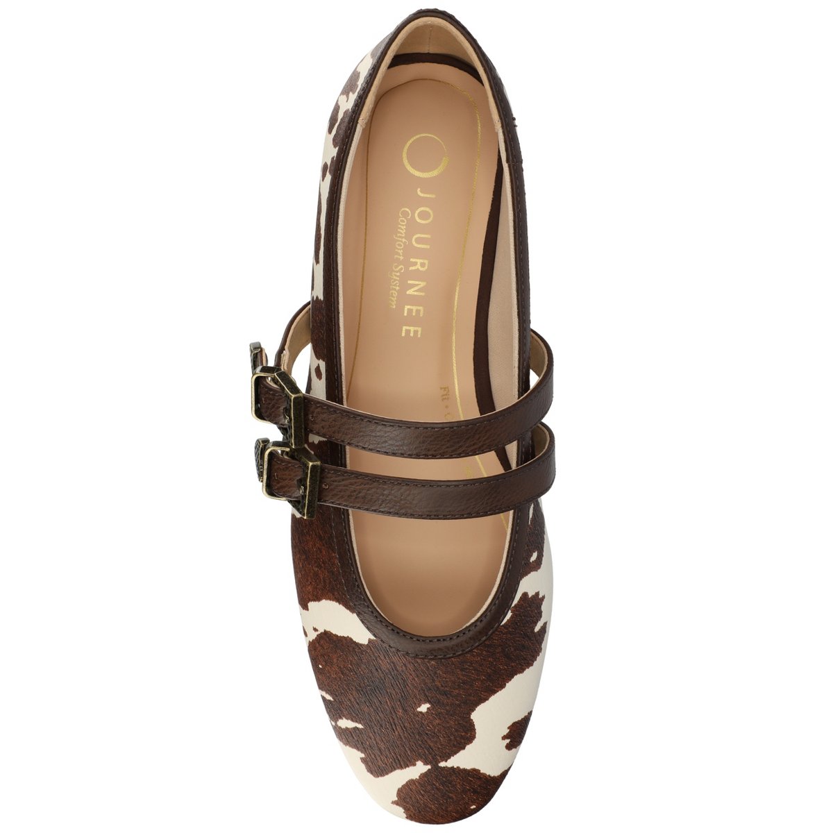 Обувь Journee Collection Journee Womens Florene Casual Mary Jane Flats, Cow 12 — фото 4