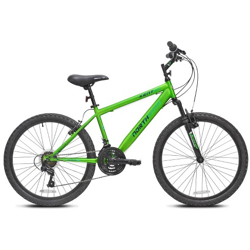 Kent Northstar 24" Boys' Mountain Bike Green : Target