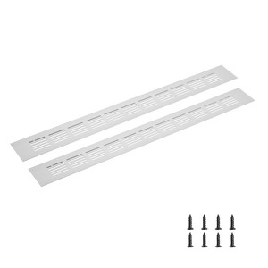 Unique Bargains Rectangle Ventilation Grille, Aluminum - 1 of 3