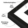 Americanflat Gallery-Style Picture Frame with Mat to Secure Artwork, Prints, and Photos - 3 of 4