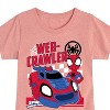 Girls' - Marvel - Spider-Man And His Amazing Friends Web Crawler Fitted Short Sleeve Graphic T-Shirt - 2 of 4
