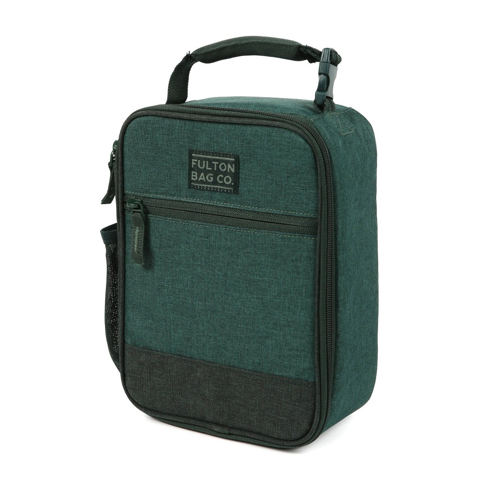 Photos - Food Container Fulton Bag Co. Upright Lunch Bag - Dark Emerald