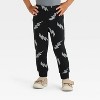 Toddler Boys' Skeleton Halloween Long Sleeve T-Shirt and Jogger Pants Set - Cat & Jack™ Gray - 4 of 4