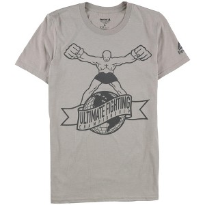Reebok Mens Ultimate Fighting Graphic T-Shirt, Beige, XX-Large - 1 of 1