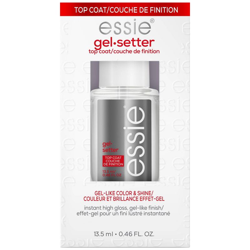 essie Gel Setter Top Coat - gel-like finish - 0.46 fl oz, 1 of 14