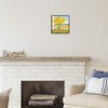 Stupell Industries Daffodils in Seaside Window Framed Giclee Art, Black, 12" x 12" - 3 of 4