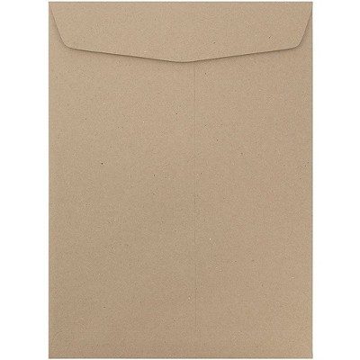 JAM Paper 10 x 13 Open End Catalog Envelopes Brown Kraft Paper Bag 6315603I