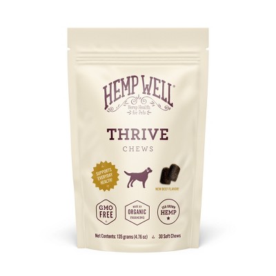 Hemp Well Thrive Dog Soft Chews – Your Dog's Daily Wellness Alternative