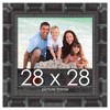 PosterPalooza | 28x28 Wide Bamboo Picture Frame, UV Acrylic, 4 Finishes - Brown, Black, Silver, and Natural - 2 of 4
