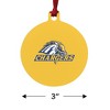 New Haven Secondary Logo Aluminum Holiday Christmas Tree Ornament - 3 of 4