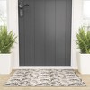 Iveta Abolina Poesie French Garden Cream Welcome Mat - Deny Designs - 2 of 3