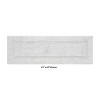 Lux Premium 100% Cotton Ultra-Soft Reversible Bathroom Rug-Durable Tufted Weave, Highly Absorbent Solid Pattern for Multipurpose use - 3 of 4