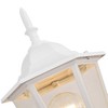C Cattleya 1-Light White Incandescent Outdoor Wall Sconce in Die-Cast Aluminum(2-Pack ) - 3 of 4