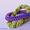 John Bead 138pcs Czech Glass 4mm White Alabaster Velvet Soft Violet Round Bead Strands - 4 of 4