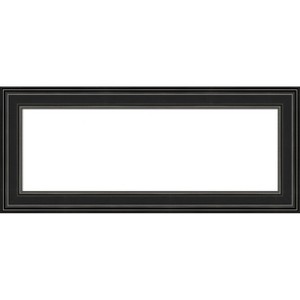 Amanti Art Ridge Black Framed Dry Erase Magnetic Board - 1 of 4