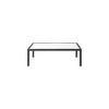 Meridian Furniture,Nizuc Wood Look Accent Paneling Outdoor Patio Aluminum Coffee Table - 2 of 4