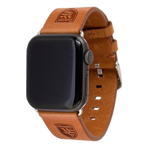 MLS San Jose Earthquakes Apple Watch Compatible Leather Band - Tan - 1 of 2