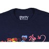 Seven Times Six Poppy Playtime Boys' Bad Guys Huggy Mommy Long Legs Boxy Boo T-Shirt Blue - image 4 of 4