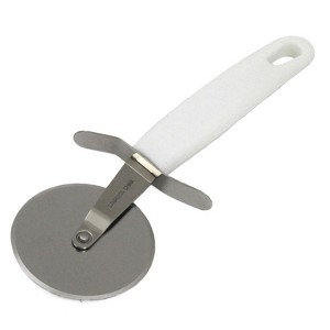 Chef Craft Pizza Cutter with 2.5" Stainless Steel Blade Slicer Wheel and Thumb Guard - 1 of 2
