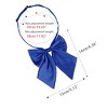 Allegra K Women's Adjustable Solid Color Pre-tied Bowknot Uniform Work Costume Bow Tie - 3 of 4