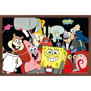 Trends International Nickelodeon Spongebob 25th - Shelfie Framed Wall Poster Prints - 1 of 4