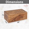 Mela Artisans Storage Box Scallop - 3 of 4