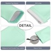 Unique Bargains PU Leather Portable Squeeze Top Soft Eyeglass Cases 4 Pcs 3.5" x 7.1" - 3 of 4