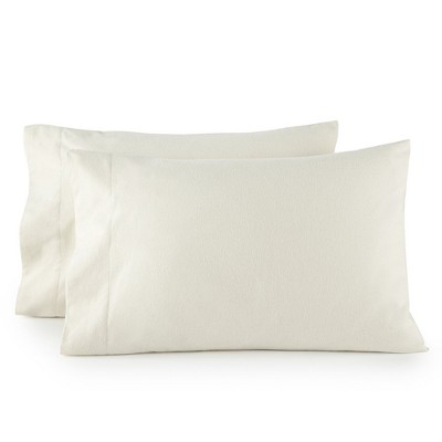 Whisper Organics Organic Cotton Flannel Pillowcase Set – Ultra Soft, Cozy & GOTS-Certified