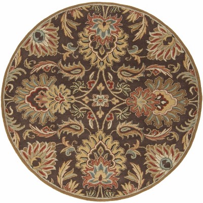 Hauteloom Chesterton 1028 Hand Tufted Brown Wool Rug
