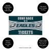 Evergreen Come Back with Tickets Philadelphia Eagles 28" x 16" Woven PVC Indoor Outdoor Doormat - 3 of 4