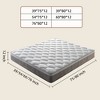 VYNXARIA 12 inch Queen Size Hybrid Mattress in a Box,Individual Pocket coil, Medium Firm, Memory Foam Mattress - 4 of 4