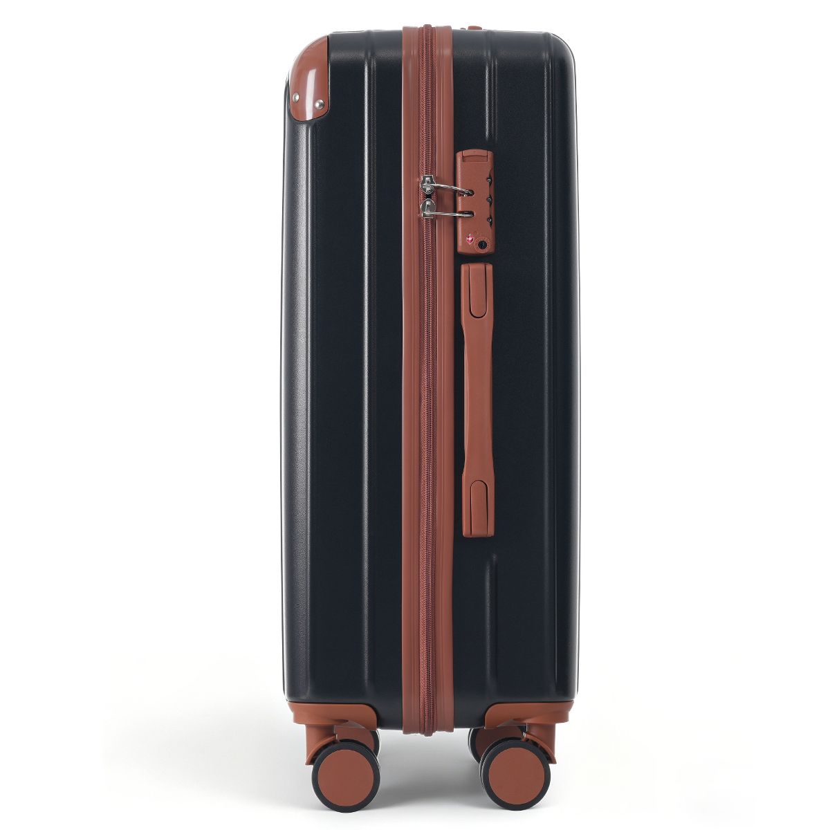 Polibi ABS Travel Luggage Set of 3, 20"/24"/28" TSA Lock Suitcase with Spinner Wheels - thumbnail 5