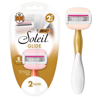 BiC Soleil Glide 5-Blade Women's Disposable Razors - 2ct