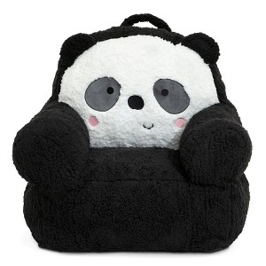 Delta Children Panda Cozee Buddy Chair, Black and White - 1 of 1