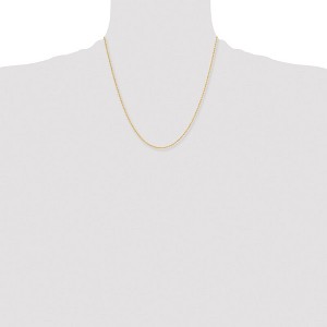 Chisel Stainless Steel Polished Yellow IP-plated 2mm 20" Ball Chain Necklace - 1 of 4