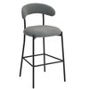 NicBex Bar Stools for Kitchen Island,Counter Bar Stools with Backrest and Footrest,Bar Chairs for Dining Rooms,Kitchens,Islands - 4 of 4