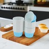 Unique Bargains Curled Rim Disposable Baking Cups Greaseproof Paper 2.56"x1.57" 50 Pcs - 2 of 4