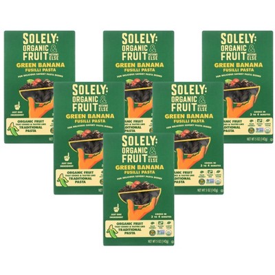 Solely Organic Green Banana Fusilli Pasta - Case of 6/5 oz